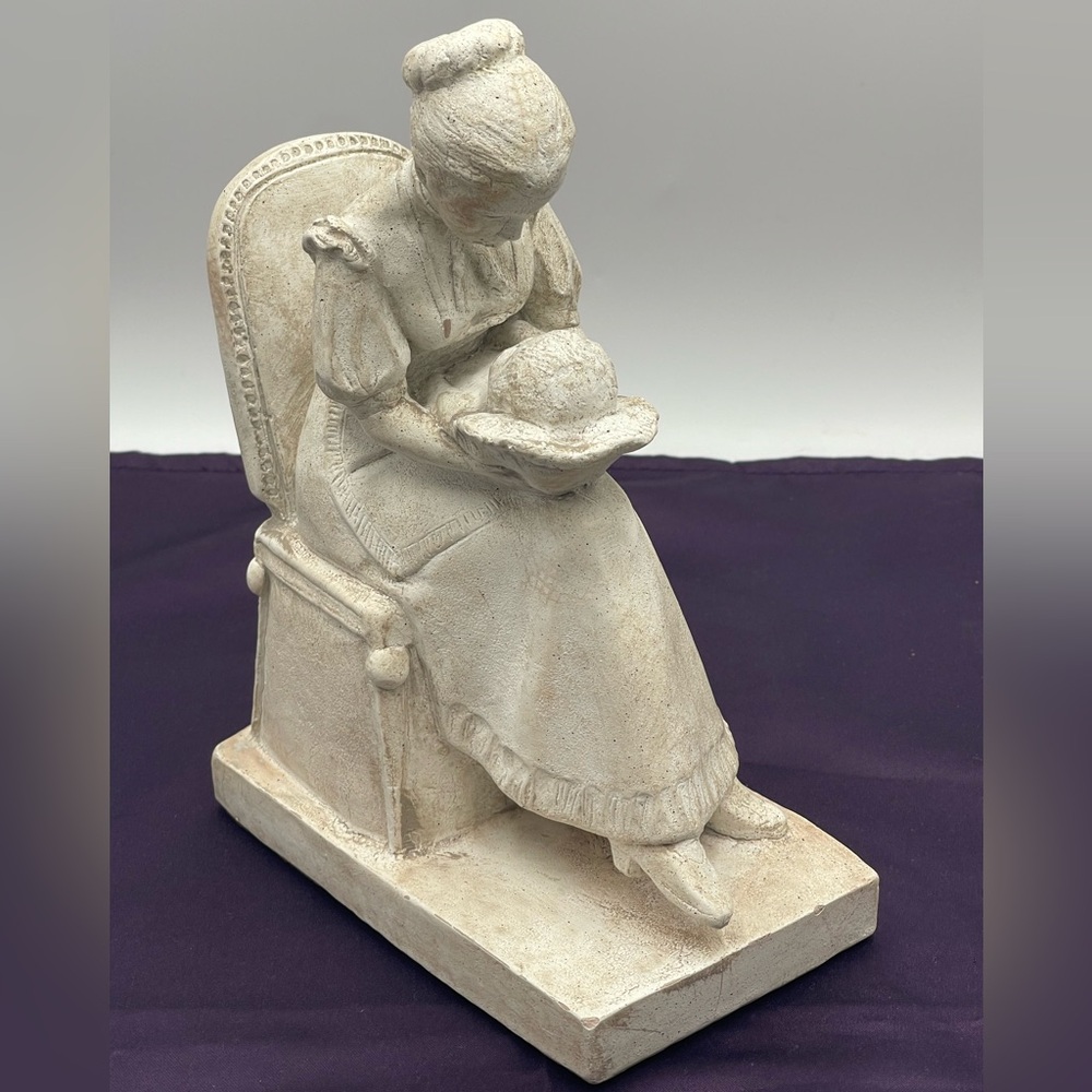 Austin Family Collection: “First Joy" Mother & Child Ceramic / Plastic Sculpture